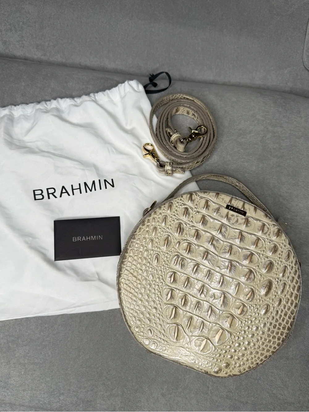 NWT Brahmin Lane Crossbody in Contour Melbourne